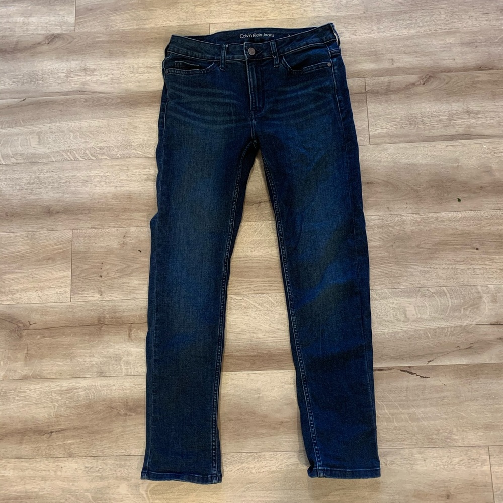 Calvin Klein Slim Boyfriend Jeans, Size 2